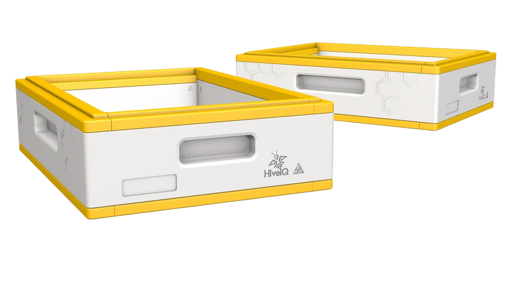 Deep Hive Body Bee Box - 9 5/8" Langstroth, 10 Frame, Assembled & Painted, USA Made