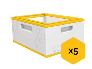 5 x Full-Depth Hive Bodies
